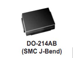 廠家直銷TVS瞬態(tài)抑制二極管SMCJ6.0A/CA DO-214AB