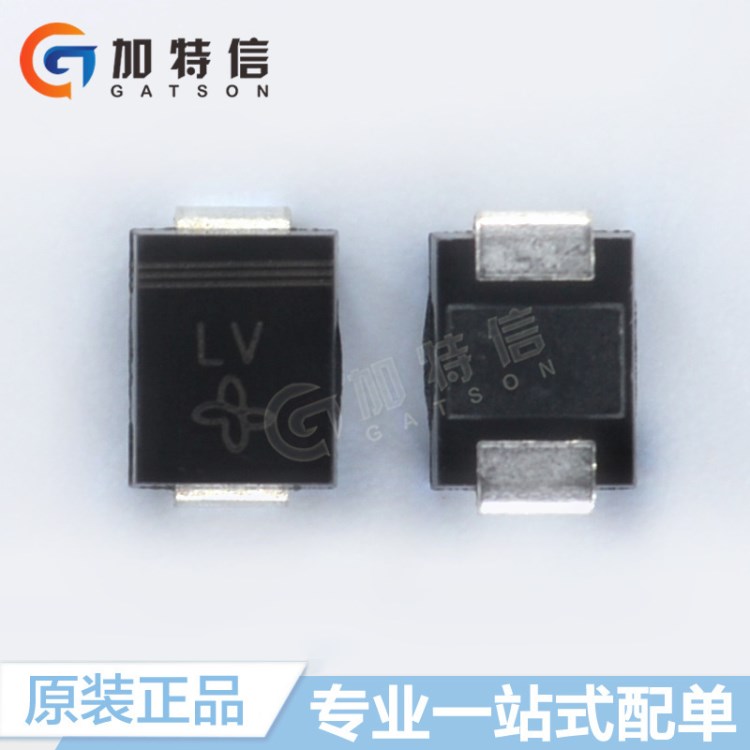 全新原裝VISHAY SMBJ20A單向TVS瞬態(tài)抑制二極管 封裝DO-214AA