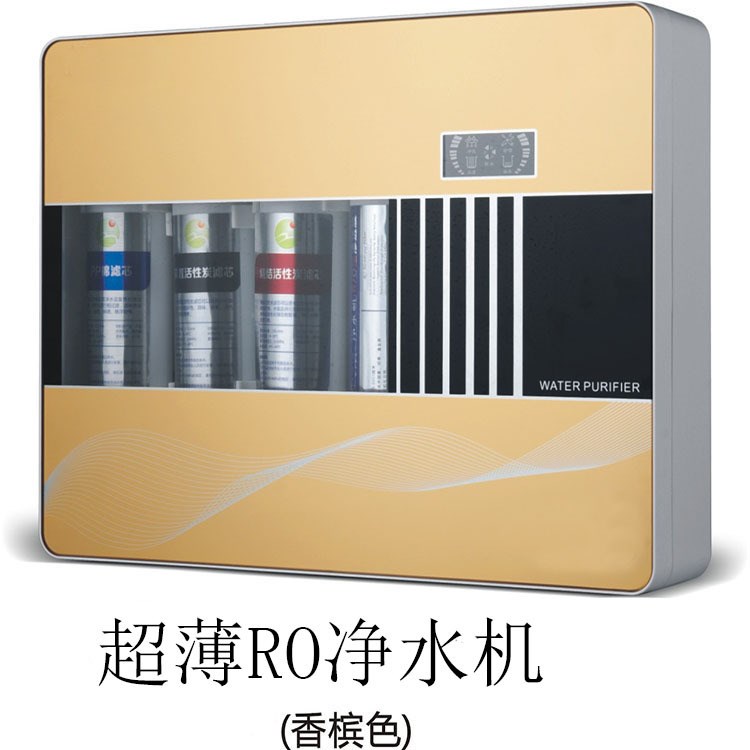 农村水机自吸增压RO膜家用净水器会销反渗透OEM壁挂直饮机代工