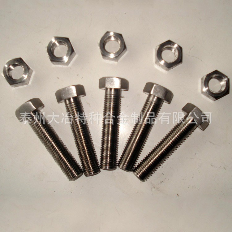 生產供應 Inconel718螺栓 TA1/TA2螺栓 304外六角螺栓