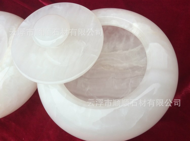 天然玉石馬賽克電視背景墻蘋果盅茶葉罐糖果蠱工藝擺件裝飾禮品