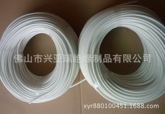 高溫玻纖管黑色自熄管線束高溫套管電子電器纖維通