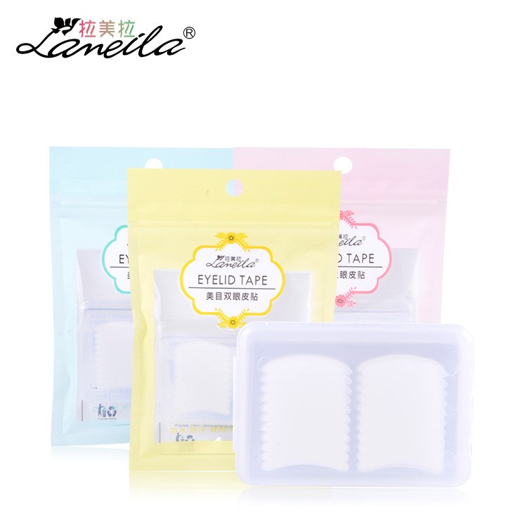 拉美拉 加寬型雙眼皮貼 膚色透氣大眼貼 環保PP88回送輔助器A479