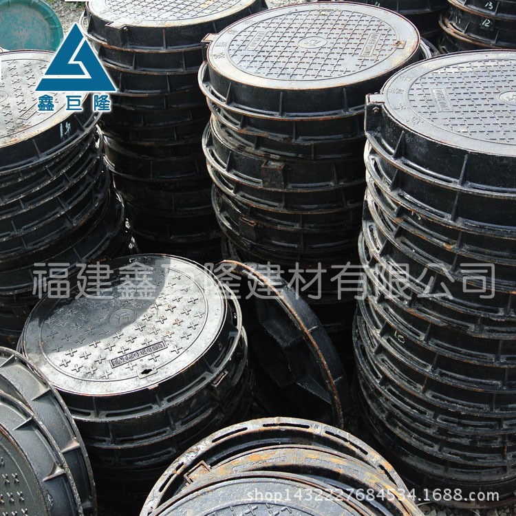 莆田批發井蓋 球墨鑄鐵井蓋 圓700雨污水檢查井蓋 道路井蓋