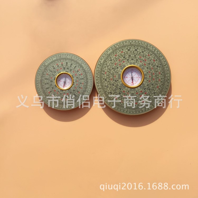 厂家供应罗盘 大号罗经仪批发 直径13CM 道教法器 风水用品