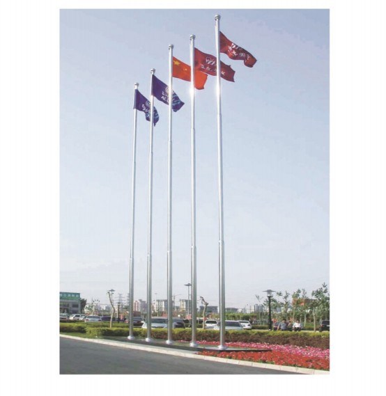 錐形不銹鋼旗桿三節式旗桿廣州番禺旗桿南沙順德旗桿廠家學校旗桿