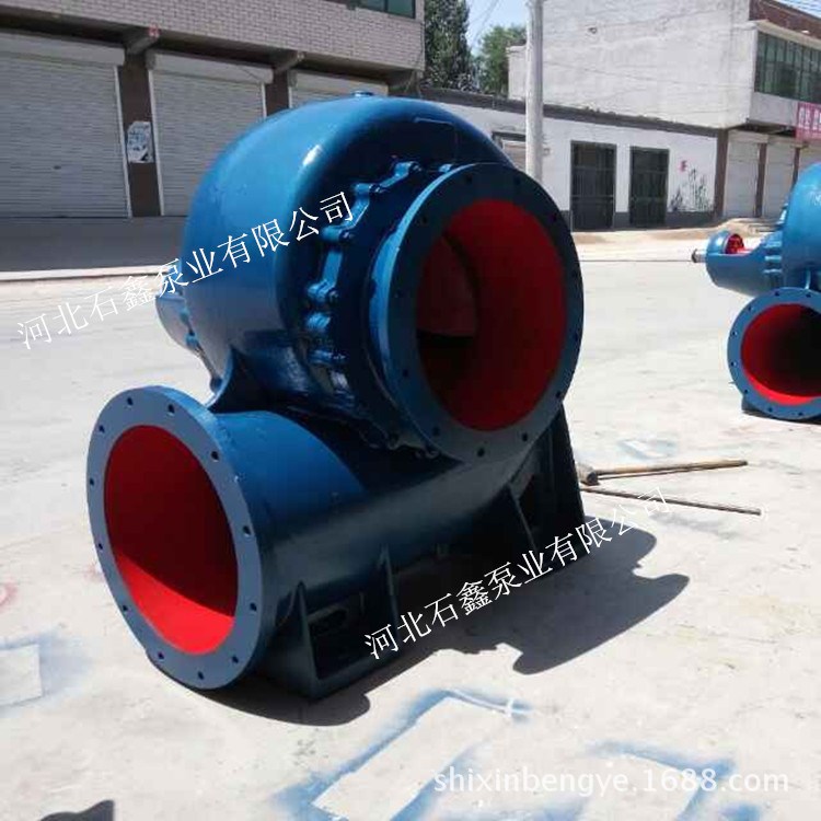 單級單吸離心泵 大流量低揚程農田灌溉水泵 250HW-12臥式混流泵