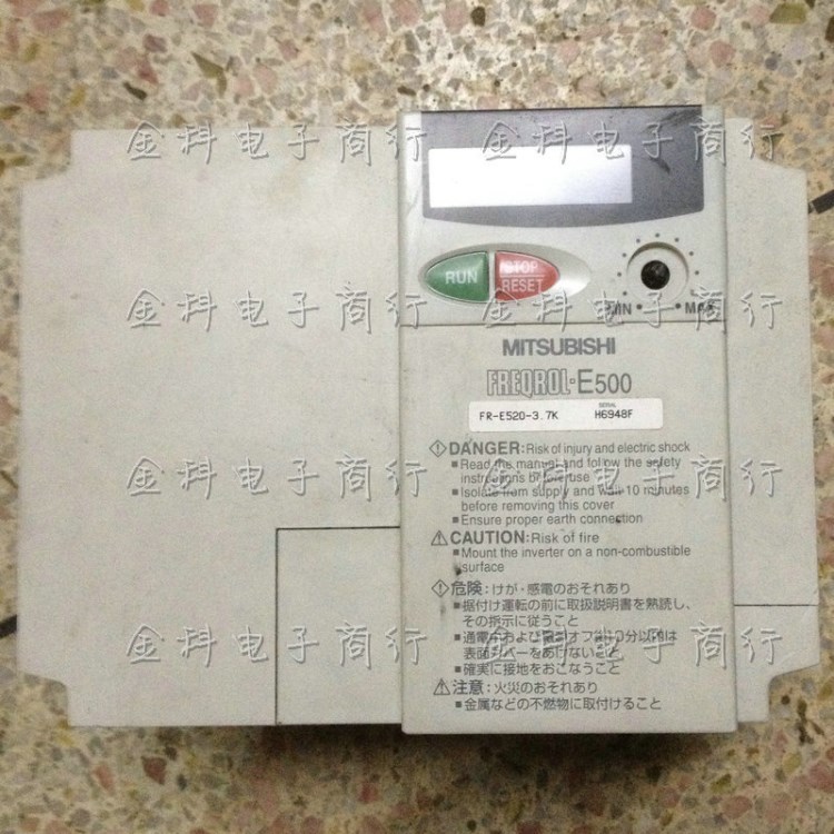 原裝拆機(jī)三菱變頻器FR-E520-3.7K/3.7KW 220V 現(xiàn)貨 保質(zhì)量