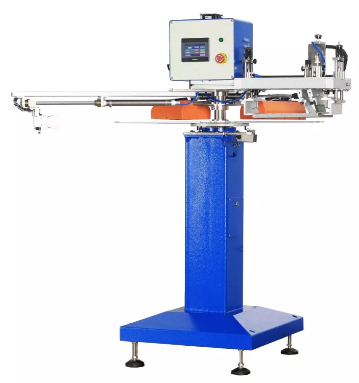 供应商机 机械 行业设备 织带印花机 小型全自动下料单色手套丝印机