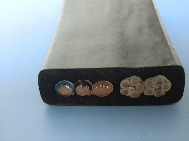 32芯電梯扁電纜 帶視頻線扁電纜TVVBG 28*0.75+2*2P*0.75mm2+75-4