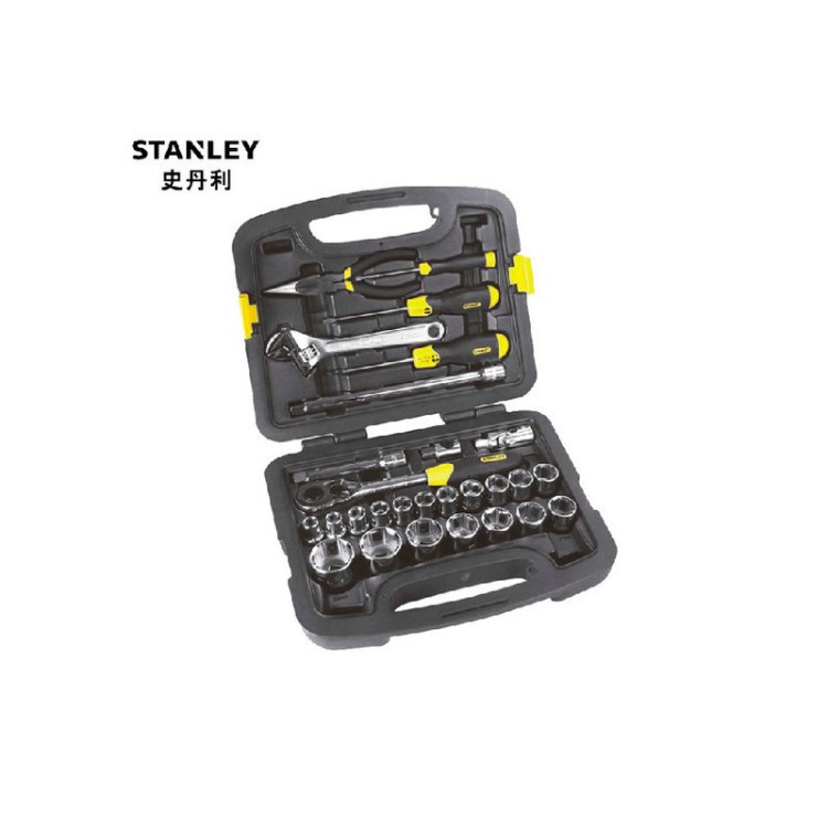 Stanley/史丹利五金工具28件綜合組套 套筒扳手鉗子91-938-22