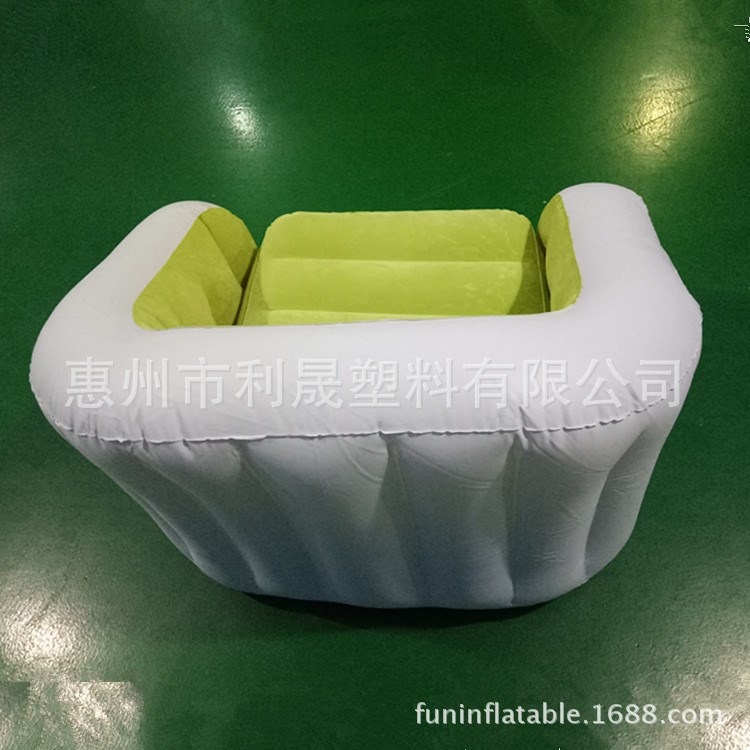 廠家生產(chǎn)pvc 充氣沙發(fā) pvc植絨充氣沙發(fā)充氣坐臥單人懶人沙發(fā)