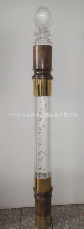 廠家直銷有機(jī)玻璃樓梯立柱，壓克力立柱，水晶樓梯立柱,誠信企業(yè)