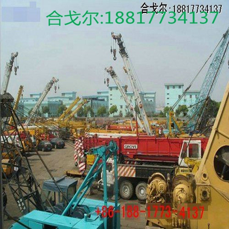 二手50噸起重機(jī),外貿(mào)出口,舊汽車吊50噸履帶吊