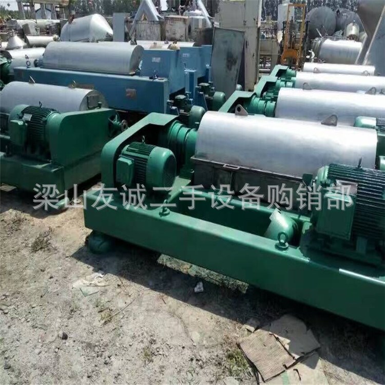 出售二手污泥(濃縮)脫水系統[臥螺離心機]沉降離心機  型號