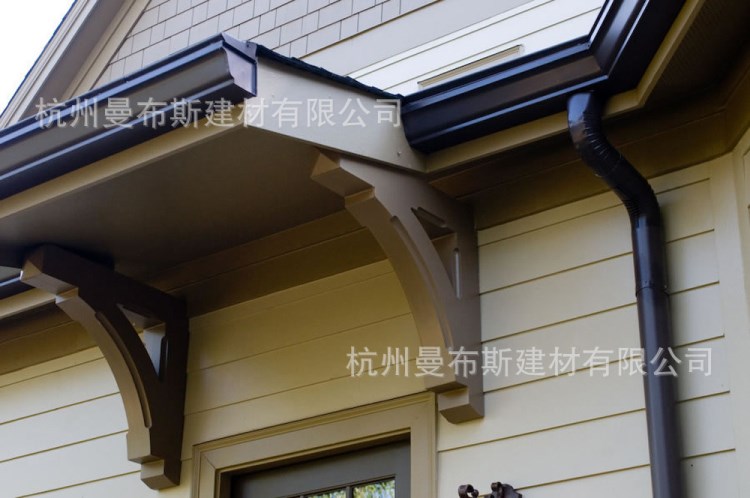 廠家直銷云南彩鋁檐溝 下水管 曼布斯建材