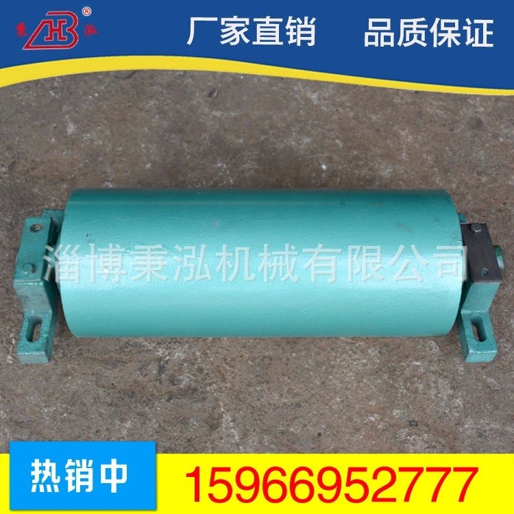 淄博廠家生產定制高品質無動力改向滾筒 碳鋼噴漆電動滾筒