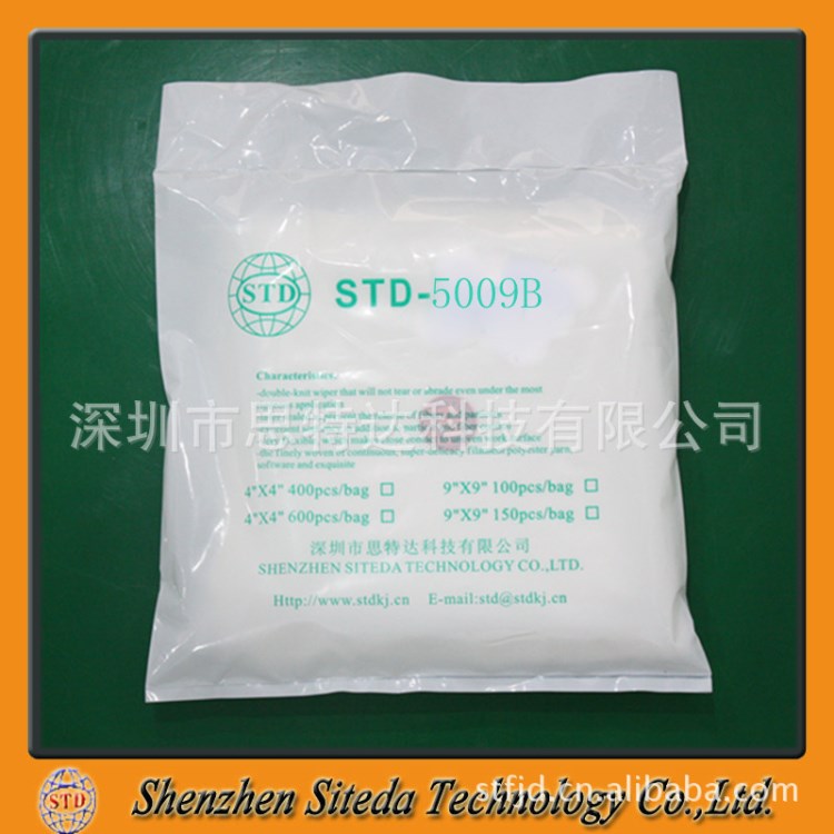 廠家直銷 5009B激光封邊無(wú)塵布 4*4超細(xì)無(wú)塵布