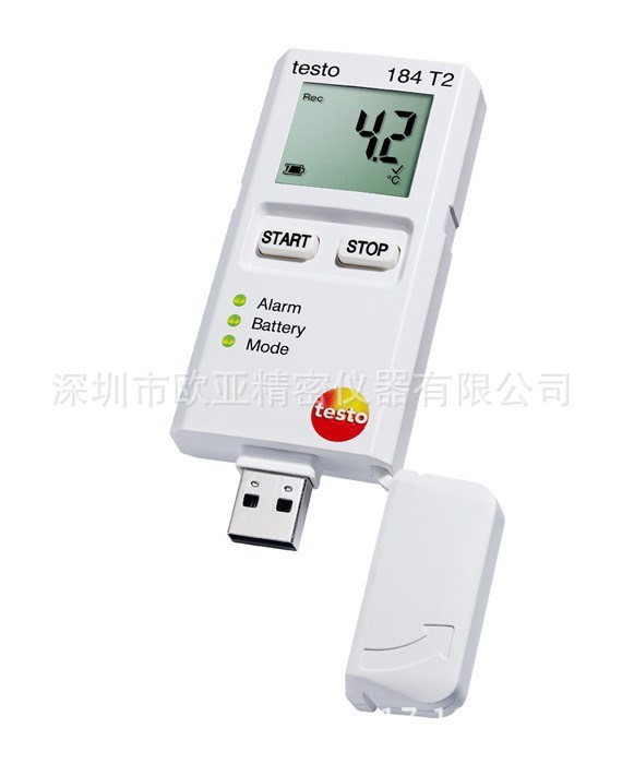 德圖testo 184 T2溫度數據記錄儀 訂貨號 0572 1842 一次性溫度記