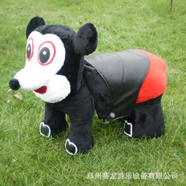 兒童動(dòng)物車 毛絨動(dòng)物造型電動(dòng)車 兒童樂園游樂設(shè)備電瓶車廠家批發(fā)