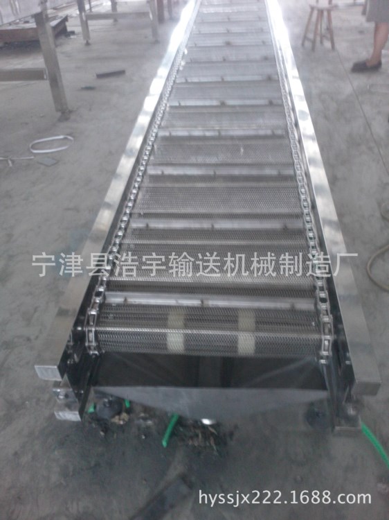 不銹鋼食品網帶輸送機 網鏈輸送機 物料搬運食品冷卻網鏈輸送機