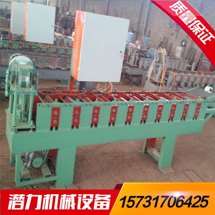 批量生產(chǎn) 廣告扣扳機(jī)長條機(jī) 厚板送料校平機(jī)滾壓成型設(shè)備