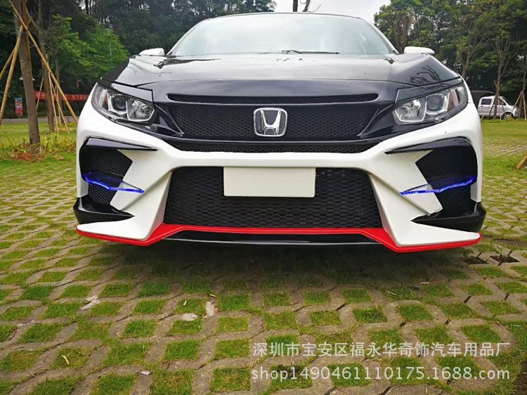 十代思域大包圍改裝 civic bodykit  spoiler 16思域大包圍改裝