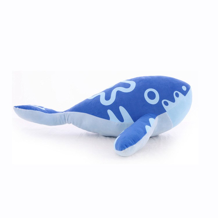 厂家定制鲲毛绒公仔鲸鱼公仔荣耀庄周坐骑儿童玩具定制