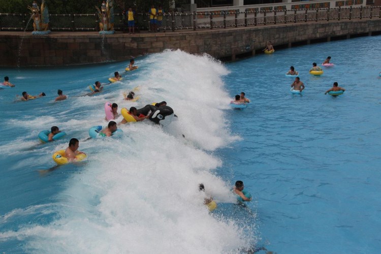 造浪機 造浪設(shè)備 人工造浪 模擬海嘯 氣壓式造浪 真空式造浪