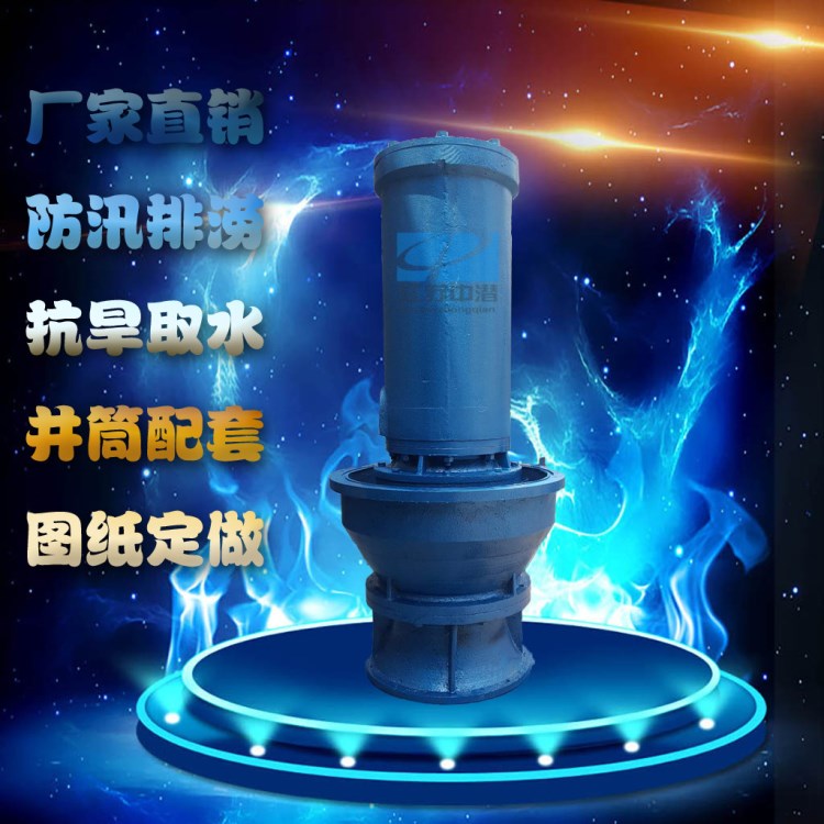 350/500/550/600QZ潜水轴混流泵防汛排涝大口径大流量轴流电泵