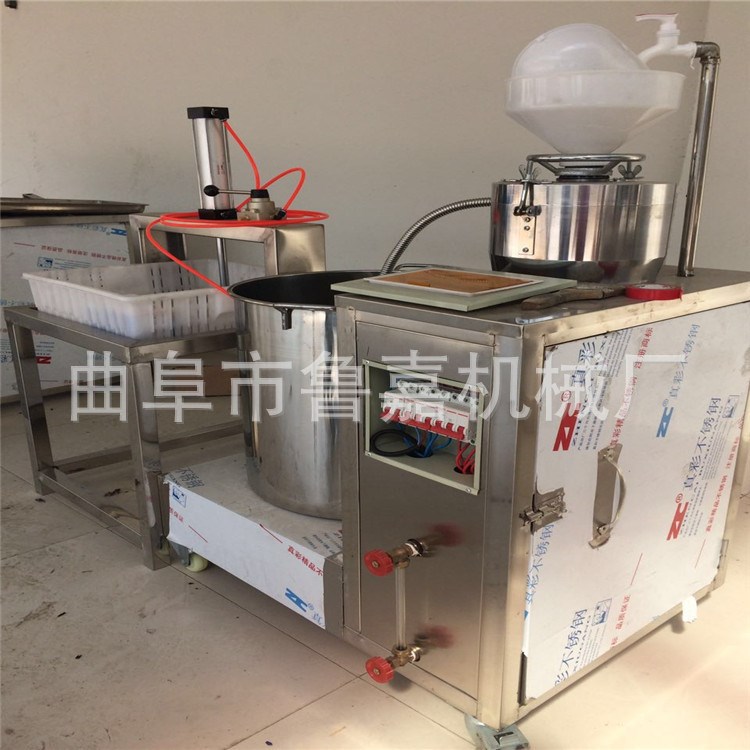廣西百色市直銷魯嘉豆腐機(jī)機(jī)械 全套豆腐機(jī)設(shè)備圖片 質(zhì)量