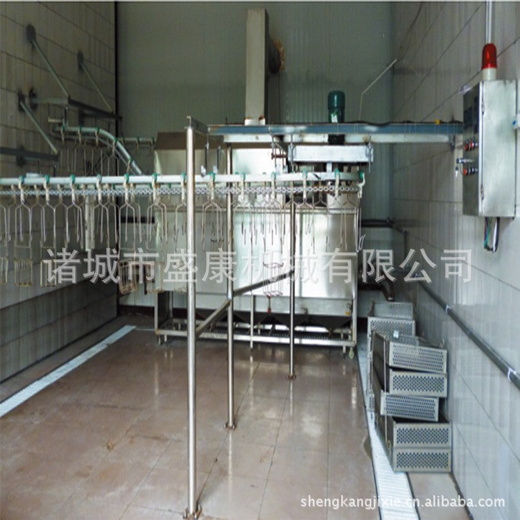 供應(yīng) 雞鴨油炸流水線 諸城市盛康懸掛式炸雞油水流水線