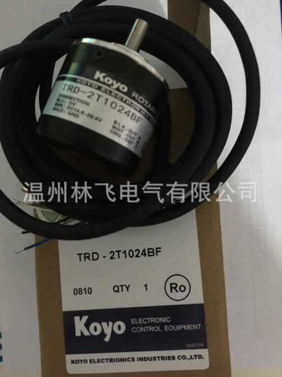 全新KOYO/光洋實心軸編碼器TRD-2T30B/TRD-2T40B集電極開路輸出