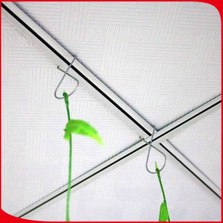 廠家現貨超市天花板掛鉤 裝飾吊頂自動回彈8字鉤