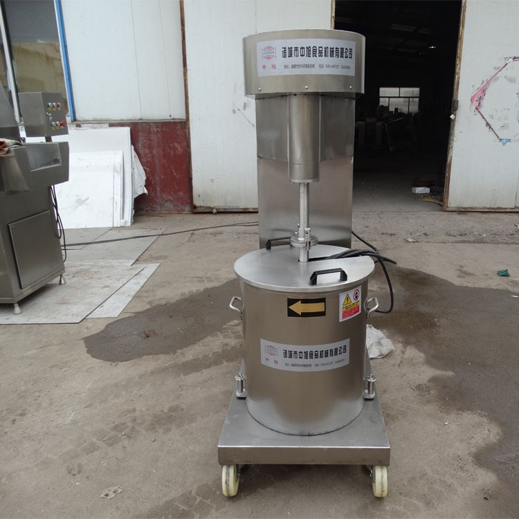 中旭全自動魚丸打漿機 小型變頻調速打漿機 多功能丸子打漿機