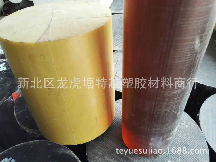 玻纖增強PEI棒 ULTEM 2300塑料棒 黃色含玻纖PEI棒 耐高溫棒