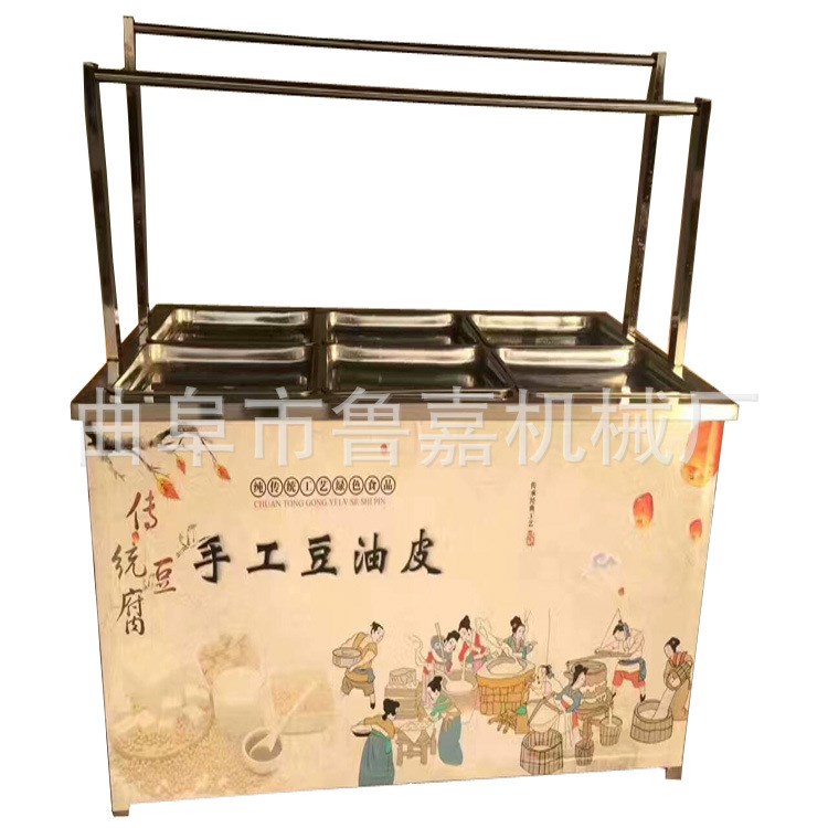 吉林全自動(dòng)腐竹油皮機(jī) 豆皮機(jī) 臨沂地區(qū) 酒店餐飲腐竹加工豆腐機(jī)