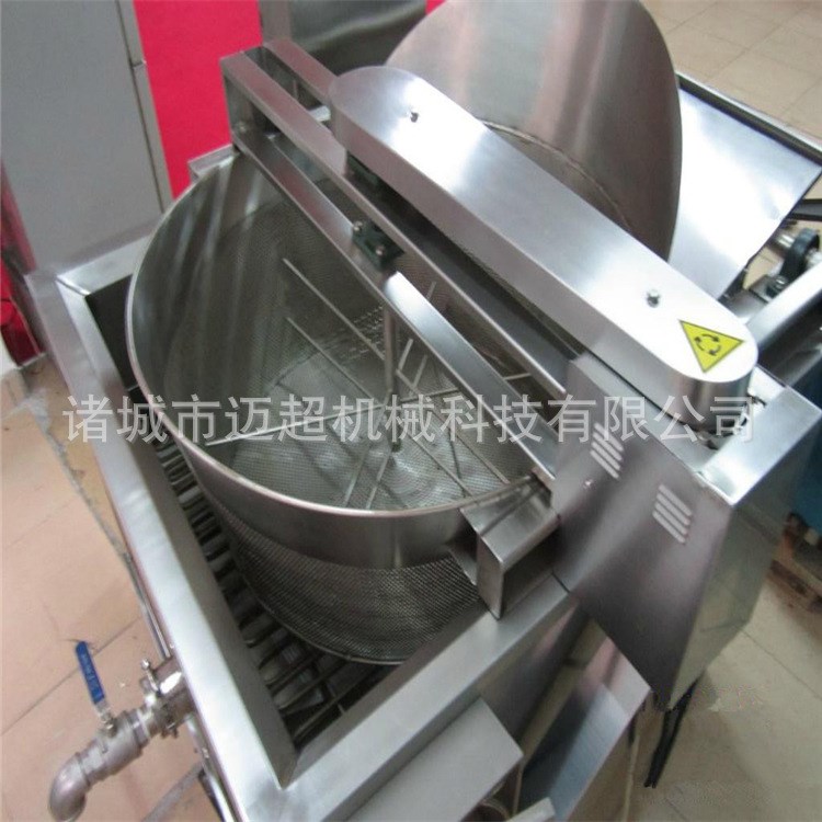 油面筋專用燃?xì)饧訜嵊驼C(jī) 小型電加熱油炸機(jī)設(shè)備廠家 諸城邁超