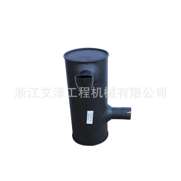 消音器 PC200-6消音器 挖掘機(jī)消音器 挖掘機(jī)發(fā)動(dòng)機(jī)配件 挖機(jī)配件