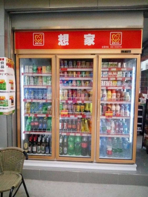 連鎖便利店雙門飲料冷藏展示柜 啤酒擺放冰柜 制冷設(shè)備廠家批發(fā)