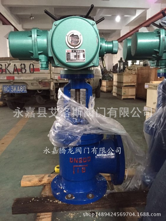 凈化設(shè)備及池子外部或管道上電壓380V電動角式軟密封球墨排泥閥