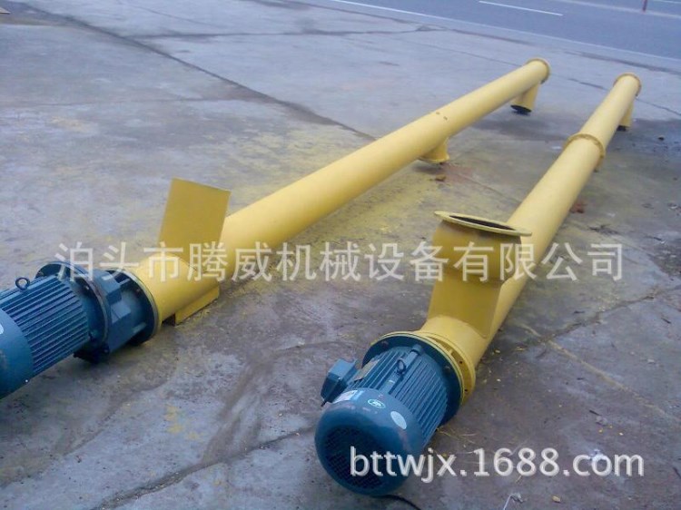 生產封閉式螺旋輸送機 螺旋輸送機 螺旋礦用配套設備