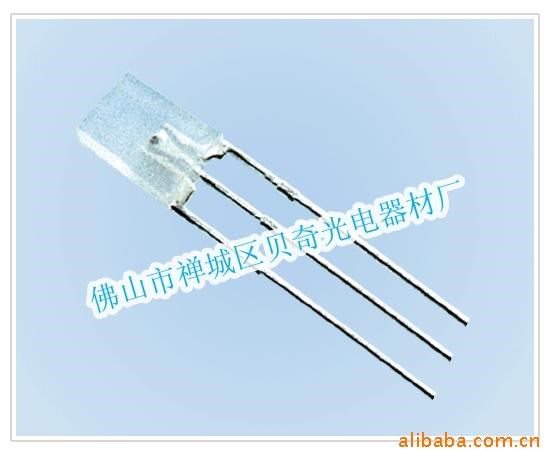 【貝奇光電】廠家直銷供應雙色發光二極管led燈珠彩色閃爍燈