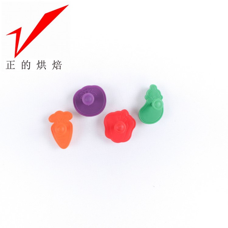 正的烘焙 水果蔬菜樹葉 3D立體餅干曲奇切模可愛動畫烘焙印章模