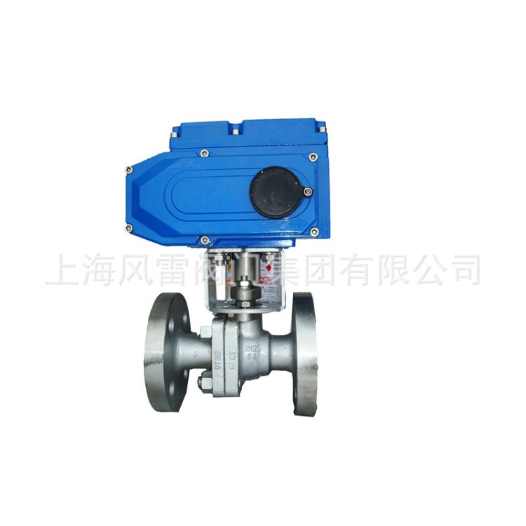 上海風雷電動球閥，不銹鋼電動排污球閥，防爆電動閥