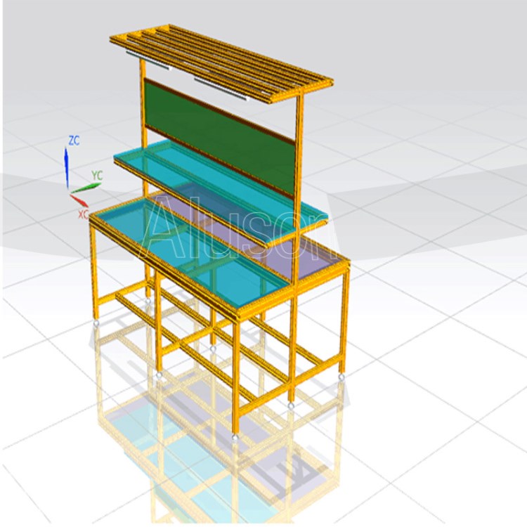 鋁合金工作臺自動化設(shè)備框架組裝40歐標(biāo)規(guī)格加工優(yōu)惠材料批發(fā)加工