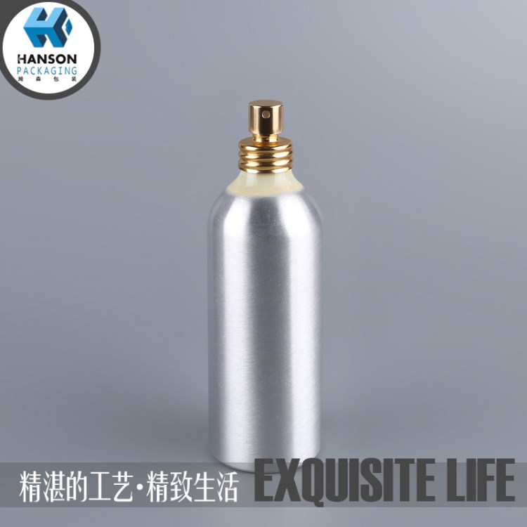 余姚廠家供應拉絲鋁瓶 鋁瓶子鋁瓶 香水分裝瓶噴霧瓶批發