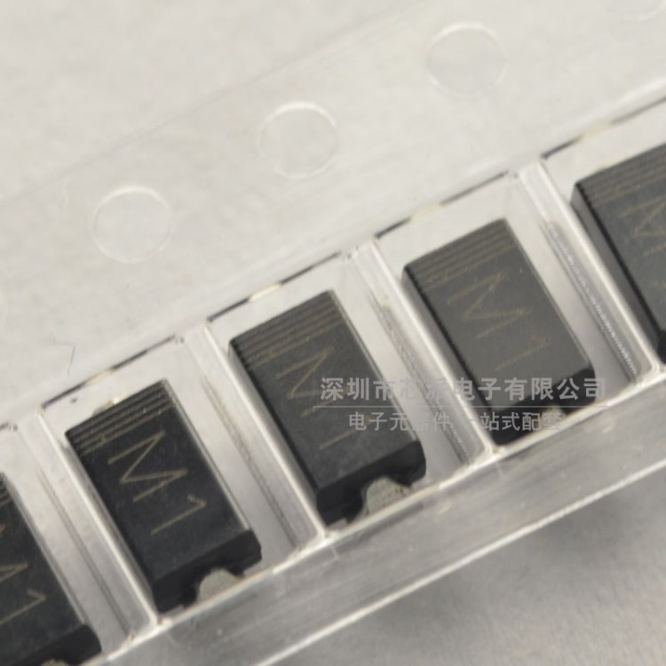 贴片整流二极管1N4001 M1 SMA 1A/50V (10个)