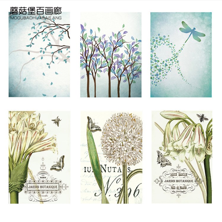 有機玻璃畫芯打印油畫布客廳餐廳掛畫藝術微噴畫芯批發來圖定制