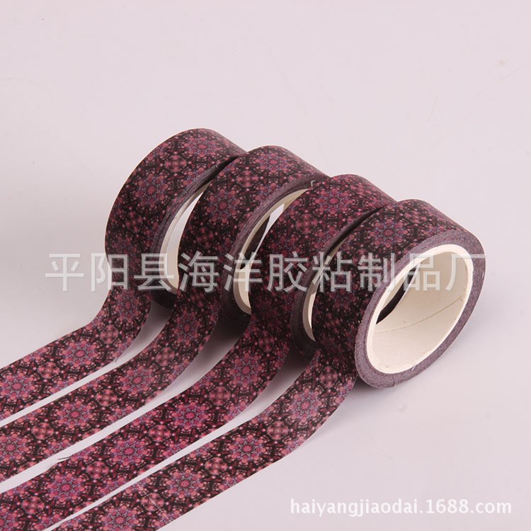 日式和紙膠帶手撕無痕卡通人物DIY裝飾貼紙文具紙質(zhì)膠帶批發(fā)